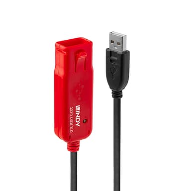 Lindy 12m USB 2.0 Active Extension Pro view 1