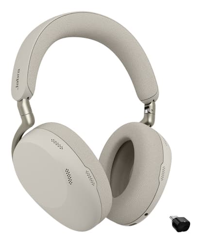 Jabra Evolve3 85 UC + Link 390c Headset Wireless Head-band Calls/Music USB Type-C Bluetooth Grey