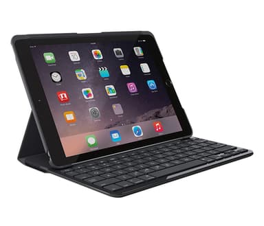 Logitech 920-009022 mobile device keyboard QWERTY Spanish Bluetooth Black view 1