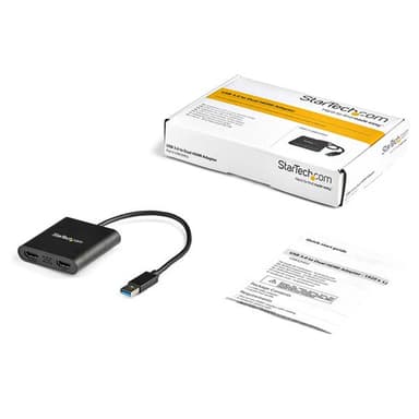 StarTech.com USB 3.0 to Dual HDMI Adapter, USB to 2x HDMI Monitor Converter for Windows (no support for macOS/ChromeOS/Linux) - TAA view 5