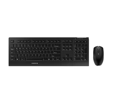 CHERRY B.Unlimited 3.0 keyboard Mouse included Universal RF Wireless QWERTY US English Black view 1
