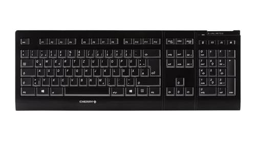 CHERRY B.Unlimited 3.0 keyboard Mouse included Universal RF Wireless QWERTY Spanish Black