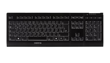 CHERRY B.Unlimited 3.0 keyboard Mouse included Universal RF Wireless QWERTY Spanish Black view 1