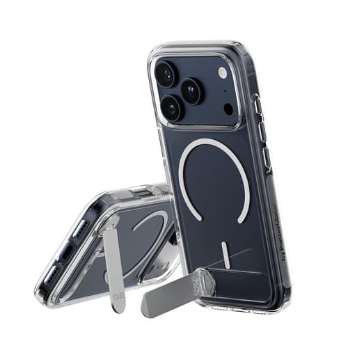PanzerGlass CARE™ by ® Kickstand Case Transparent w. MagSafe iPhone 17 Pro