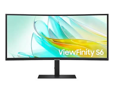 Samsung LS34C652UAU computer monitor 86.4 cm (34") 3440 x 1440 pixels Wide Quad HD LED Black view 1