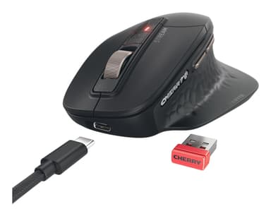 CHERRY Stream ultimate mouse Universal Right-hand RF Wireless + Bluetooth + USB Type-C 4000 DPI view 3