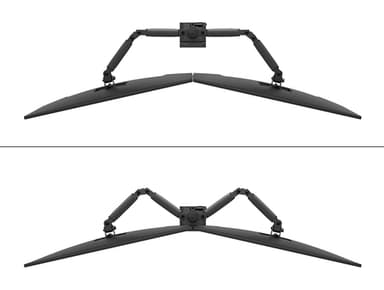 Neomounts DS60-600BL2 Monitor arm 10-32" - Quick-fix - 180°-stop view 9
