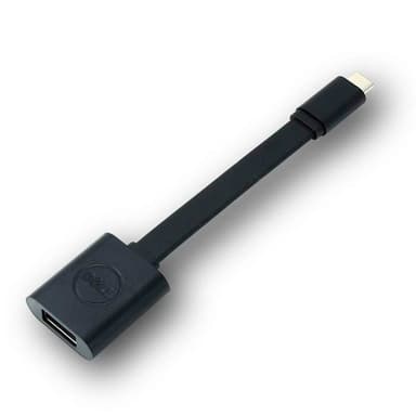 DELL DBQBJBC054 USB cable USB 3.2 Gen 1 (3.1 Gen 1) 0.132 m USB C USB A Black view 1