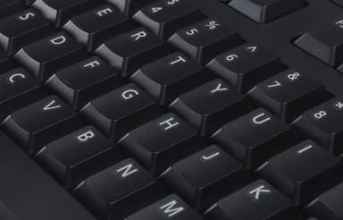 DELL KB522 keyboard Universal USB QWERTY UK English Black view 4