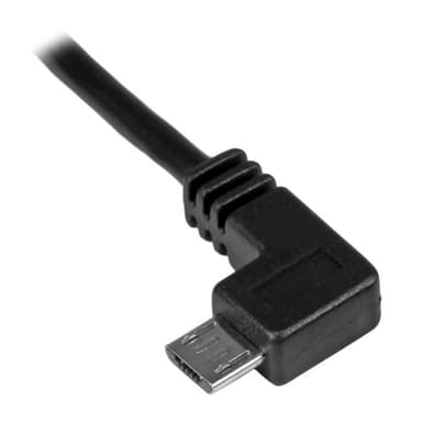 StarTech.com Micro-USB Charge-and-Sync Cable M/M - Left-Angle Micro-USB - 24 AWG - 0.5 m view 3