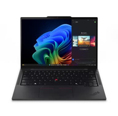 Lenovo ThinkPad T14s Gen 6 (Intel) Copilot+ PC Intel Core Ultra 5 226V Laptop 35.6 cm (14") WUXGA 16 GB LPDDR5x-SDRAM 512 GB SSD Wi-Fi 7 (802.11be) Windows 11 Pro UK English Black view 1
