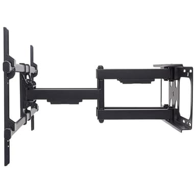 Manhattan Wall Mount for TV & Monitors (Full Motion), For screens 37" to 75", VESA compatibility: all between 200x200mm to 800x400mm - check the dimensions of the four mounting holes on back of screen to ensure it fits, Max 75kg, Black, Bracket, Lifetime Warranty view 4