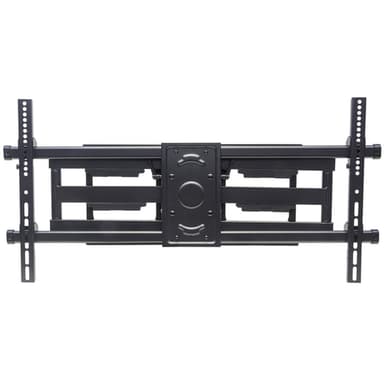 Manhattan Wall Mount for TV & Monitors (Full Motion), For screens 37" to 75", VESA compatibility: all between 200x200mm to 800x400mm - check the dimensions of the four mounting holes on back of screen to ensure it fits, Max 75kg, Black, Bracket, Lifetime Warranty view 2