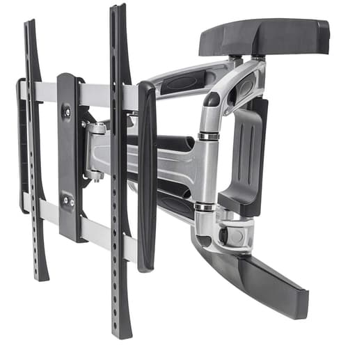 Manhattan Wall Mount for TV & Monitors (Full Motion), For screens 32" to 55", VESA compatibility: all between 100x100mm to 400x400mm - check the dimensions of the four mounting holes on back of screen to ensure it fits, Max 50kg, Black, Bracket, Lifetime Warranty