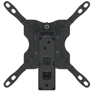 Manhattan Wall Mount for TV & Monitors (Full Motion), For screens 13" to 42", VESA compatibility: all between 75x75mm to 200x200mm - check the dimensions of the four mounting holes on back of screen to ensure it fits, Max 20kg, Black, Bracket view 3