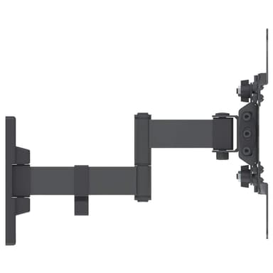 Manhattan Wall Mount for TV & Monitors (Full Motion), For screens 13" to 42", VESA compatibility: all between 75x75mm to 200x200mm - check the dimensions of the four mounting holes on back of screen to ensure it fits, Max 20kg, Black, Bracket view 4