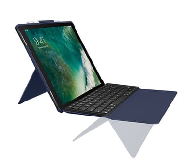 Logitech Slim Combo QWERTY Italian Smart Connector Blue view 3