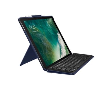 Logitech Slim Combo QWERTY Italian Smart Connector Blue view 2