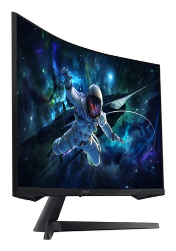 Samsung LS32CG552EU computer monitor 81.3 cm (32") 2560 x 1440 pixels Quad HD LED Black view 2