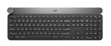 Logitech Craft Advanced keyboard with creative input dial view 1