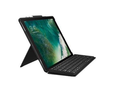 Logitech SLIM COMBO with detachable keyboard and Smart Connector for iPad Air (3rd gen) and iPad Pro 10.5-inch QWERTY Italian Black view 6
