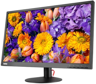 Lenovo ThinkVision E24 computer monitor 60.5 cm (23.8") 1920 x 1080 pixels Full HD LED Black view 1