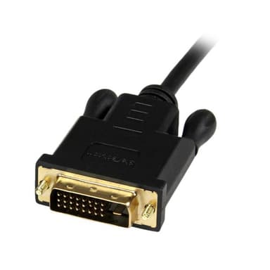 StarTech.com 6ft (1.8m) DisplayPort to DVI Cable - 1080p Video - Active DisplayPort to DVI Adapter Cable - DisplayPort to DVI-D Cable Single Link - DP 1.2 to DVI Monitor Cable Converter view 3