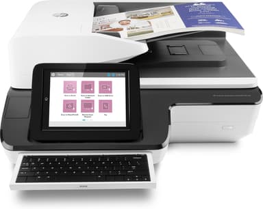 HP Scanjet Enterprise Flow N9120 fn2 Flatbed & ADF scanner 600 x 600 DPI A3 Black, White view 3