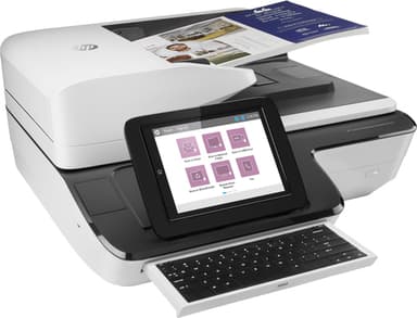 HP Scanjet Enterprise Flow N9120 fn2 Flatbed & ADF scanner 600 x 600 DPI A3 Black, White view 7