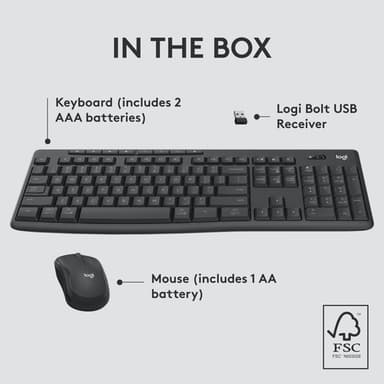 Logitech MK370 Combo for Business view 15