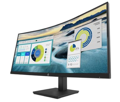 HP P34hc G4 WQHD USB-C Curved Monitor view 15