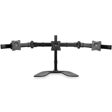StarTech.com Triple-Monitor Desktop Stand - Articulating - For up to 27" (17.6lb/8kg) Displays view 2