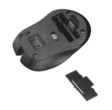 Trust 21869 mouse Office Ambidextrous RF Wireless Optical 1800 DPI view 4