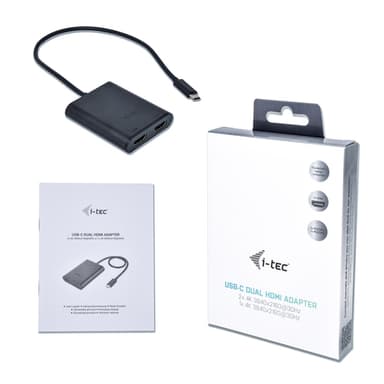 i-tec USB-C 3.1 Dual 4K HDMI Video Adapter view 4