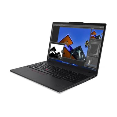 Lenovo ThinkPad T16 Gen 3 Intel Core Ultra 5 125U Laptop 40.6 cm (16") Touchscreen WUXGA 16 GB DDR5-SDRAM 512 GB SSD Wi-Fi 6E (802.11ax) Windows 11 Pro English Black view 6
