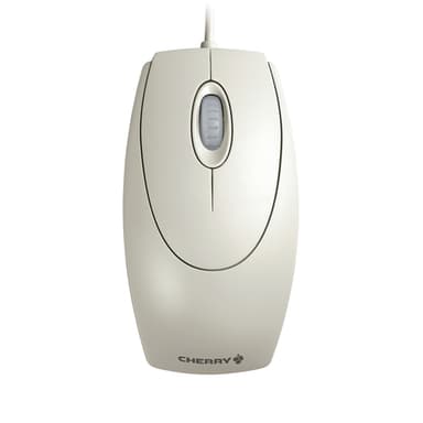 CHERRY WHEELMOUSE OPTICAL Corded Mouse, Light Grey, PS2/USB view 2