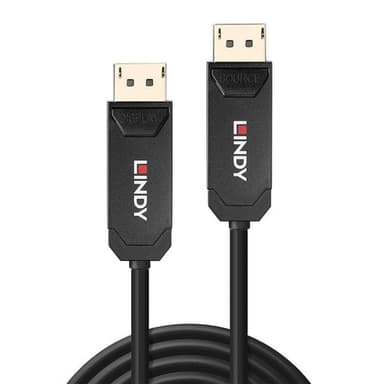 Lindy 30m Fibre Optic Hybrid DP 2.0 UHBR10 Cable view 2