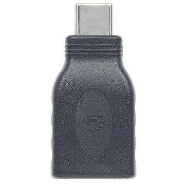 Manhattan USB-C to USB-A Adapter, Male to Female, 5 Gbps (USB 3.2 Gen1 aka USB 3.0), SuperSpeed USB, Black, Lifetime Warranty, Equivalent to USB31CAADG view 7