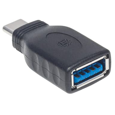 Manhattan USB-C to USB-A Adapter, Male to Female, 5 Gbps (USB 3.2 Gen1 aka USB 3.0), SuperSpeed USB, Black, Lifetime Warranty, Equivalent to USB31CAADG view 5
