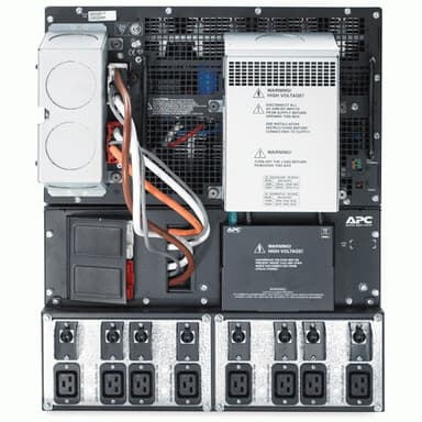 APC Smart-UPS RT 15kVA, 230/400V, LCD, rackmount, 12U, 2x IEC Jumpers & 8x IEC 60320 C19 outlets view 4