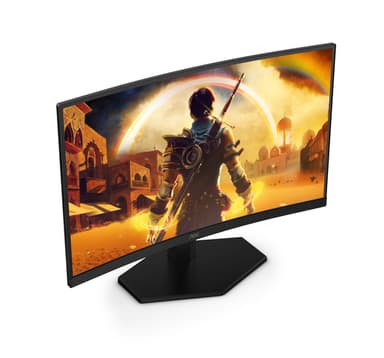AOC G4 23.6" VA FHD 180Hz computer monitor 59.9 cm (23.6") 1920 x 1080 pixels Full HD LCD Black, Red view 8
