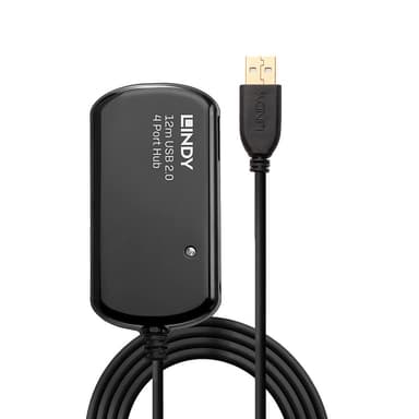 Lindy 12m USB 2.0 Active Extension Pro Hub view 2