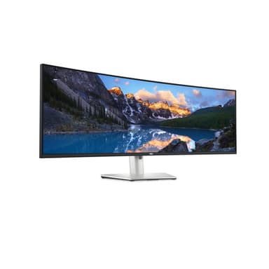 DELL UltraSharp U4924DW computer monitor 124.5 cm (49") 5120 x 1440 pixels 5K Ultra HD LCD Black, Silver view 5