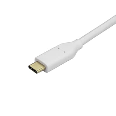 StarTech.com USB-C to Mini DisplayPort Adapter - 4K 60Hz - White - USB 3.1 Type-C to Mini DP Adapter - Upgraded Version is CDP2MDPEC view 3