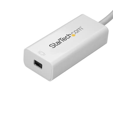 StarTech.com USB-C to Mini DisplayPort Adapter - 4K 60Hz - White - USB 3.1 Type-C to Mini DP Adapter - Upgraded Version is CDP2MDPEC view 2