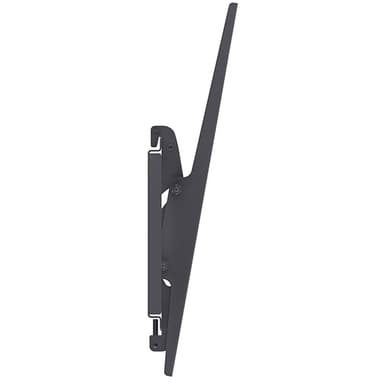 Manhattan Wall Mount for TV & Monitors (Tiltable), For screens 37" to 65", VESA compatibility: all between 200x200mm to 600x400mm - check the dimensions of the four mounting holes on back of screen to ensure it fits, Max 80kg, Black, Bracket view 3