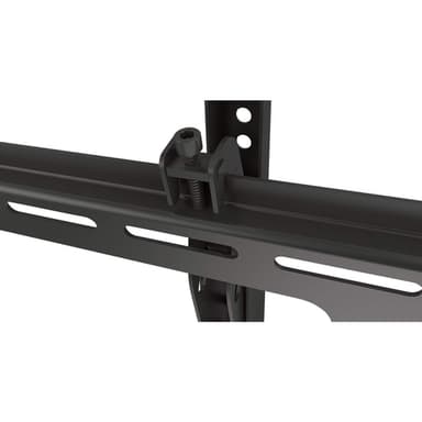 Manhattan Wall Mount for TV & Monitors (Tiltable), For screens 37" to 65", VESA compatibility: all between 200x200mm to 600x400mm - check the dimensions of the four mounting holes on back of screen to ensure it fits, Max 80kg, Black, Bracket view 4