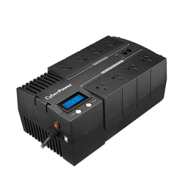 CyberPower BR1200ELCD uninterruptible power supply (UPS) Line-Interactive 1.2 kVA 720 W 8 AC outlet(s) view 1