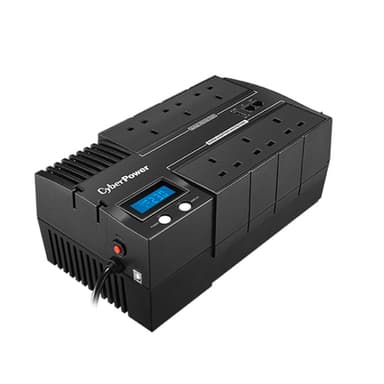 CyberPower BR700ELCD uninterruptible power supply (UPS) Line-Interactive 0.7 kVA 420 W 6 AC outlet(s) view 1