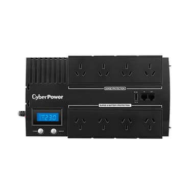 CyberPower BR700ELCD uninterruptible power supply (UPS) Line-Interactive 0.7 kVA 420 W 6 AC outlet(s) view 2